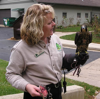 Sandy Fejt with Zeus as a youngster